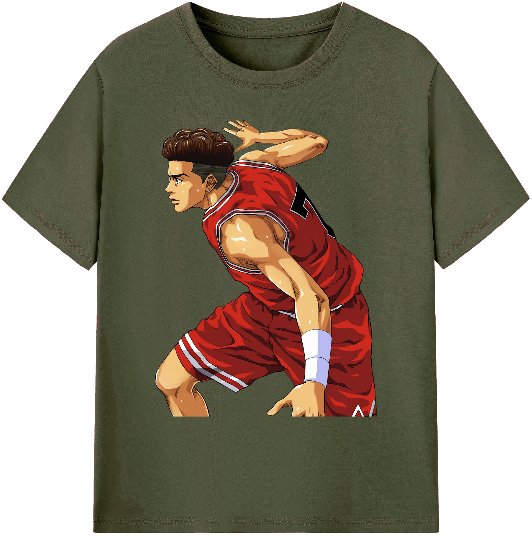 （画像用） SLAM DUNK／スラムダンク 綿100％ メンズ半袖Tシャツ｜肌触りやわらか＆通気性